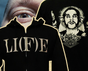 Sage Francis “LI(F)E” T-Shirts & Zip Hoodies SHIPPING NOW!